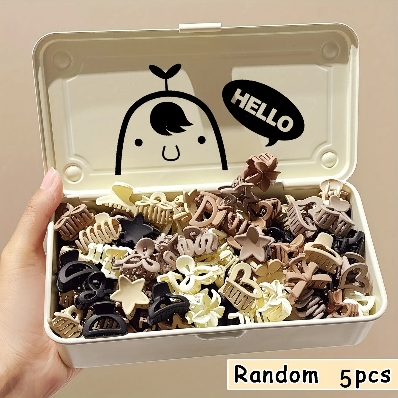 Cute Haarclips mix set