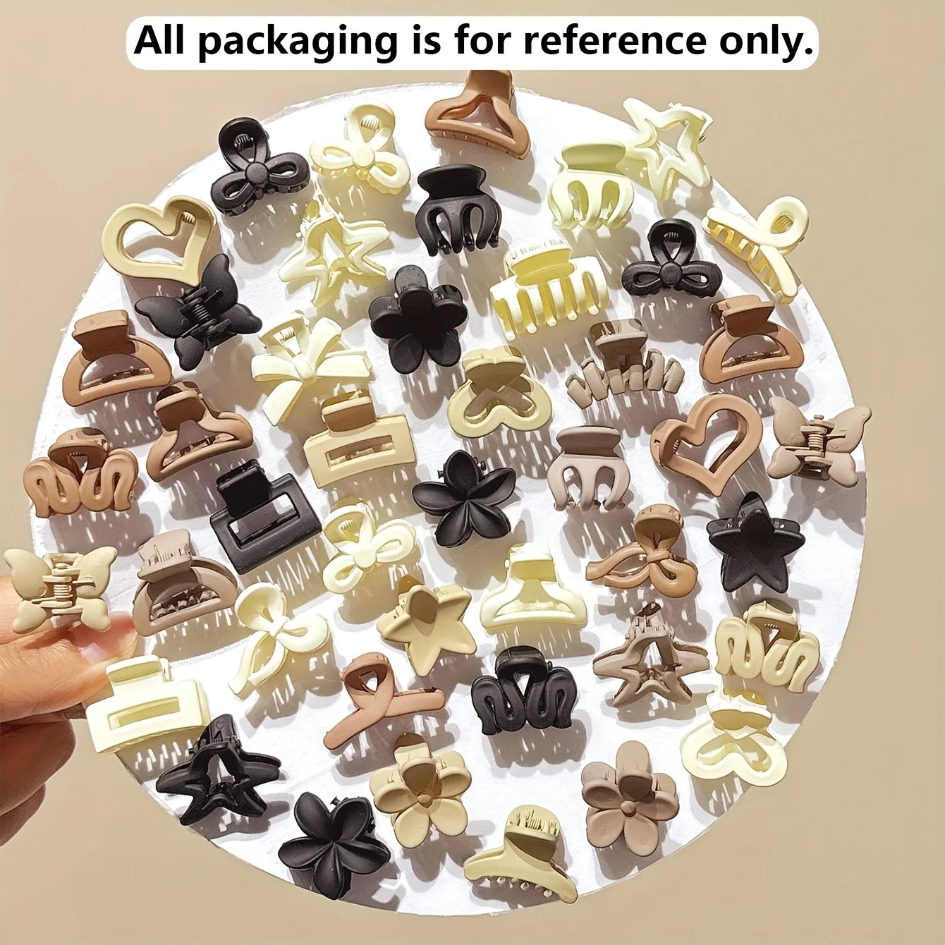 Cute Haarclips mix set