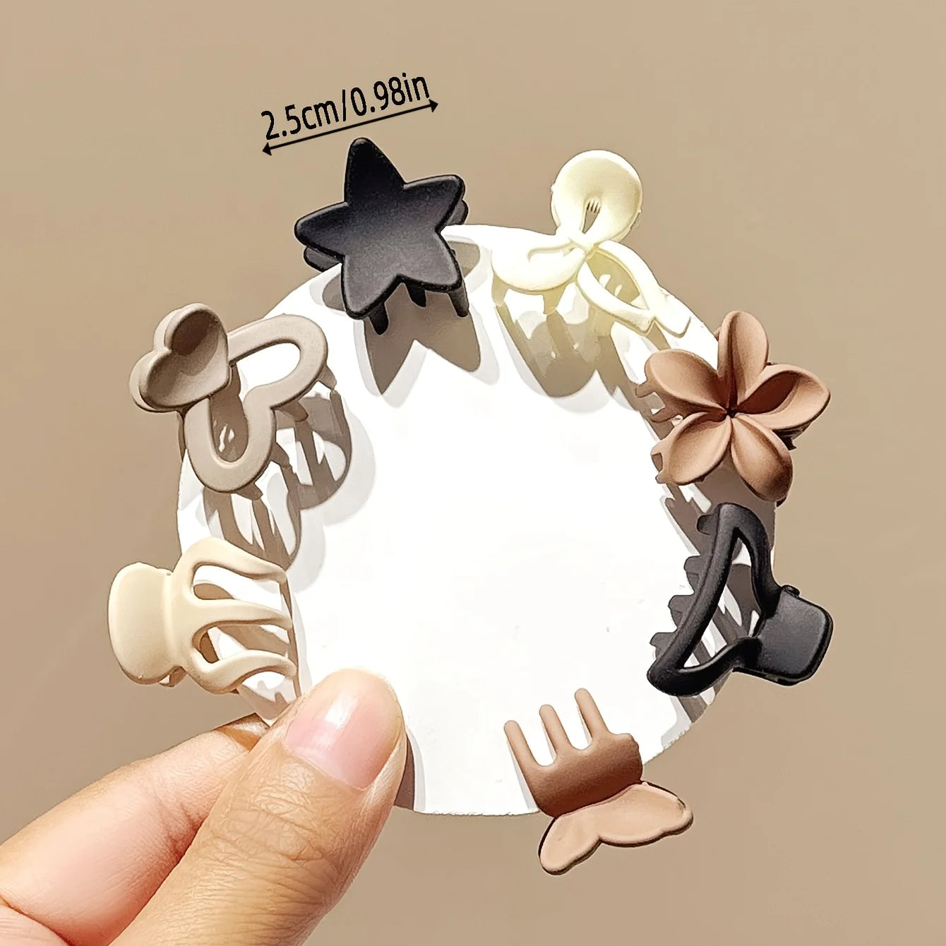 Cute Haarclips mix set