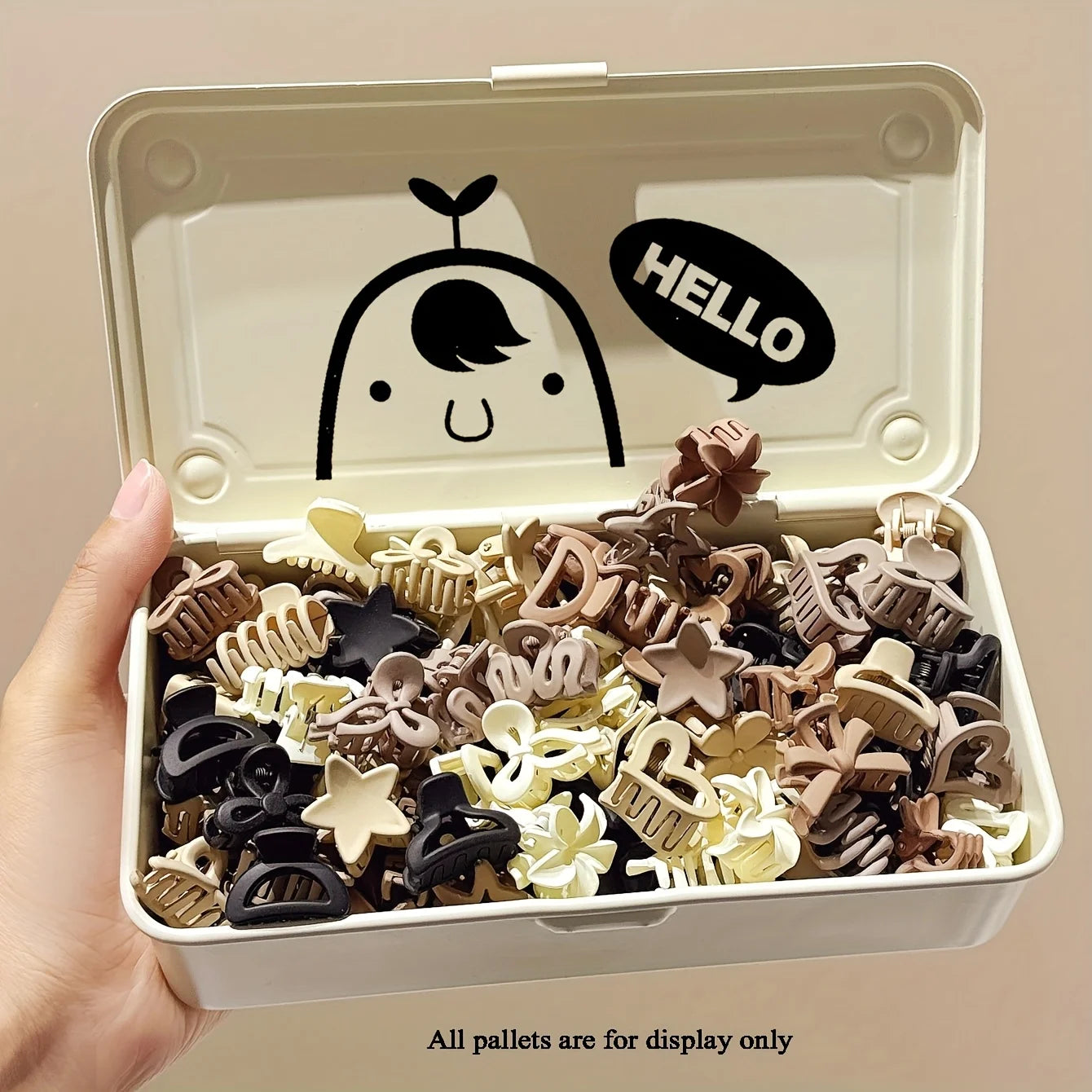 Cute Haarclips mix set